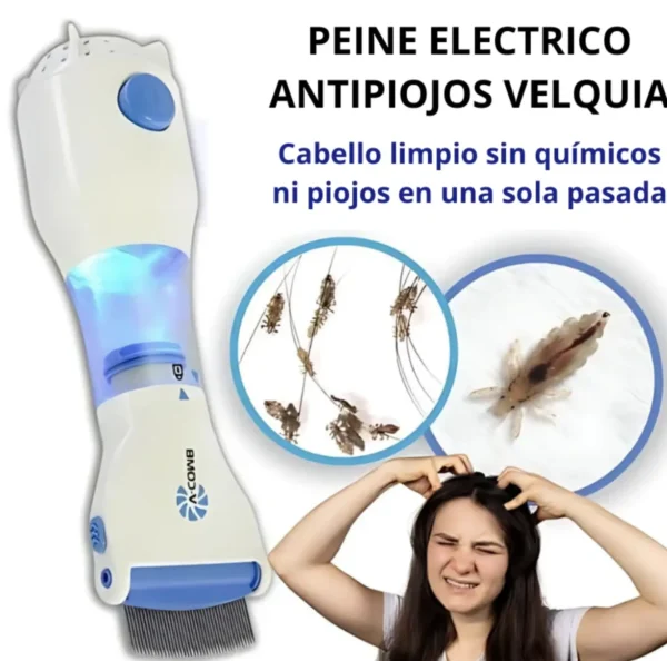 Peine Eléctrico Antipiojos