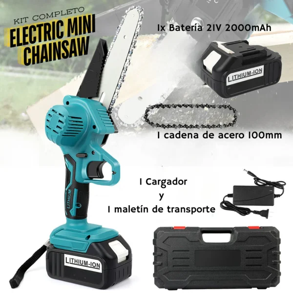 ELECTRIC MINI CHAINSAW 48V - Imagen 7