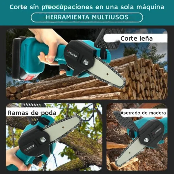 ELECTRIC MINI CHAINSAW 48V - Imagen 3